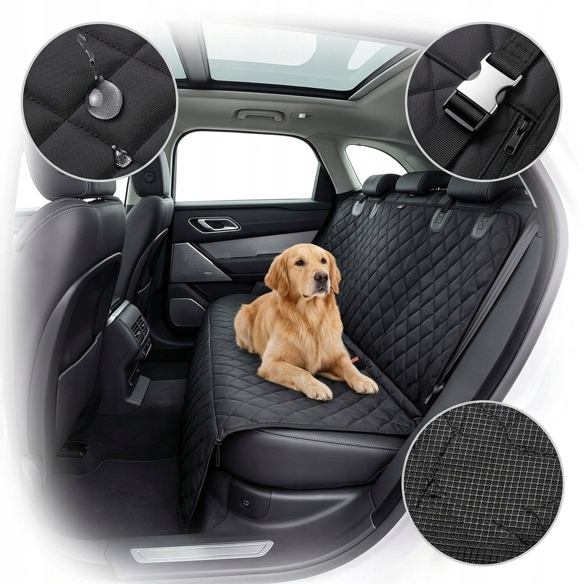 DOG MAT FOR CAR COVER CAR SEAT WATERPROOF UNIVERSAL Manufacturer code Mata ochronna na siedzenia 79687