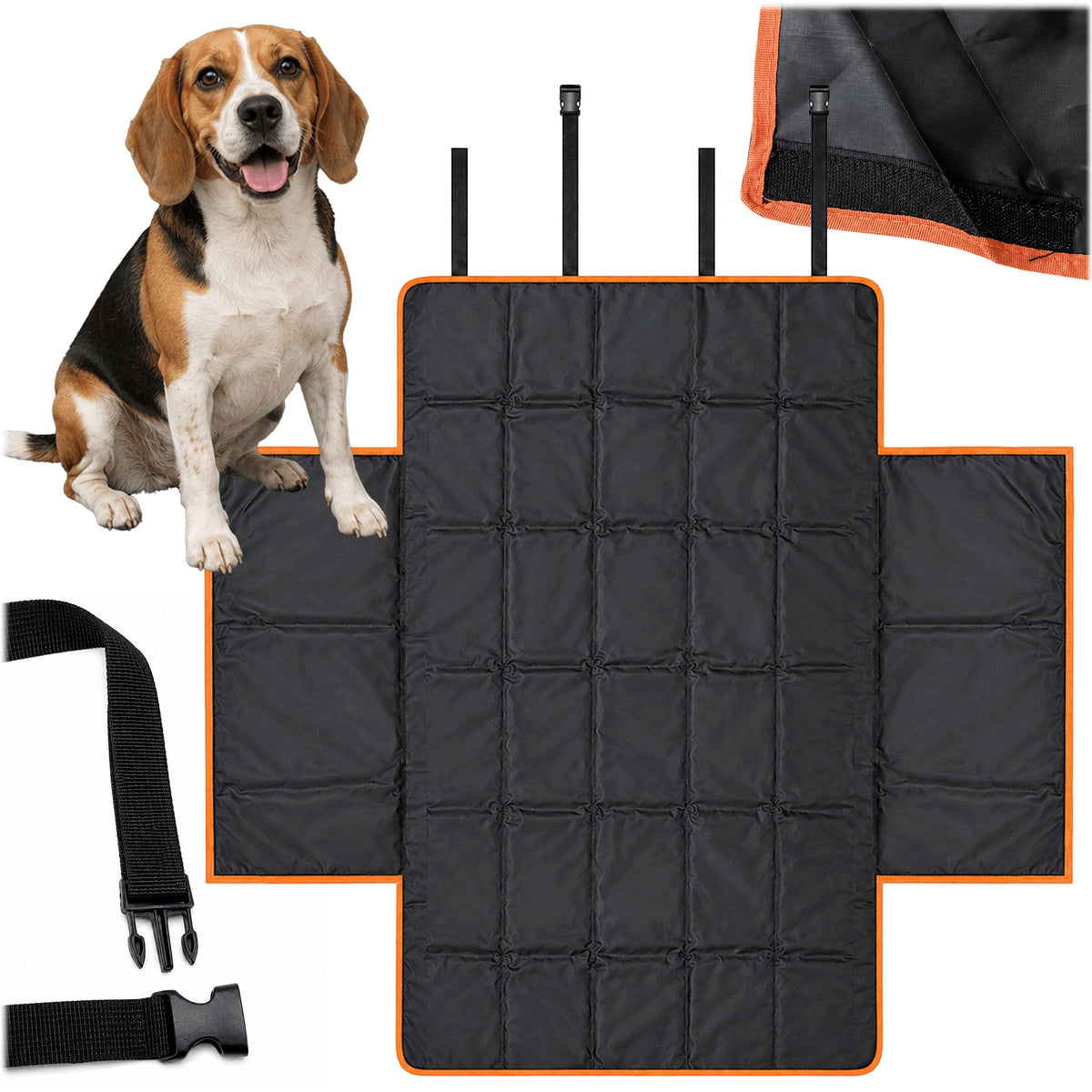 DOG MAT FOR CAR COVER FOR TRUNK SEAT 180x165cm