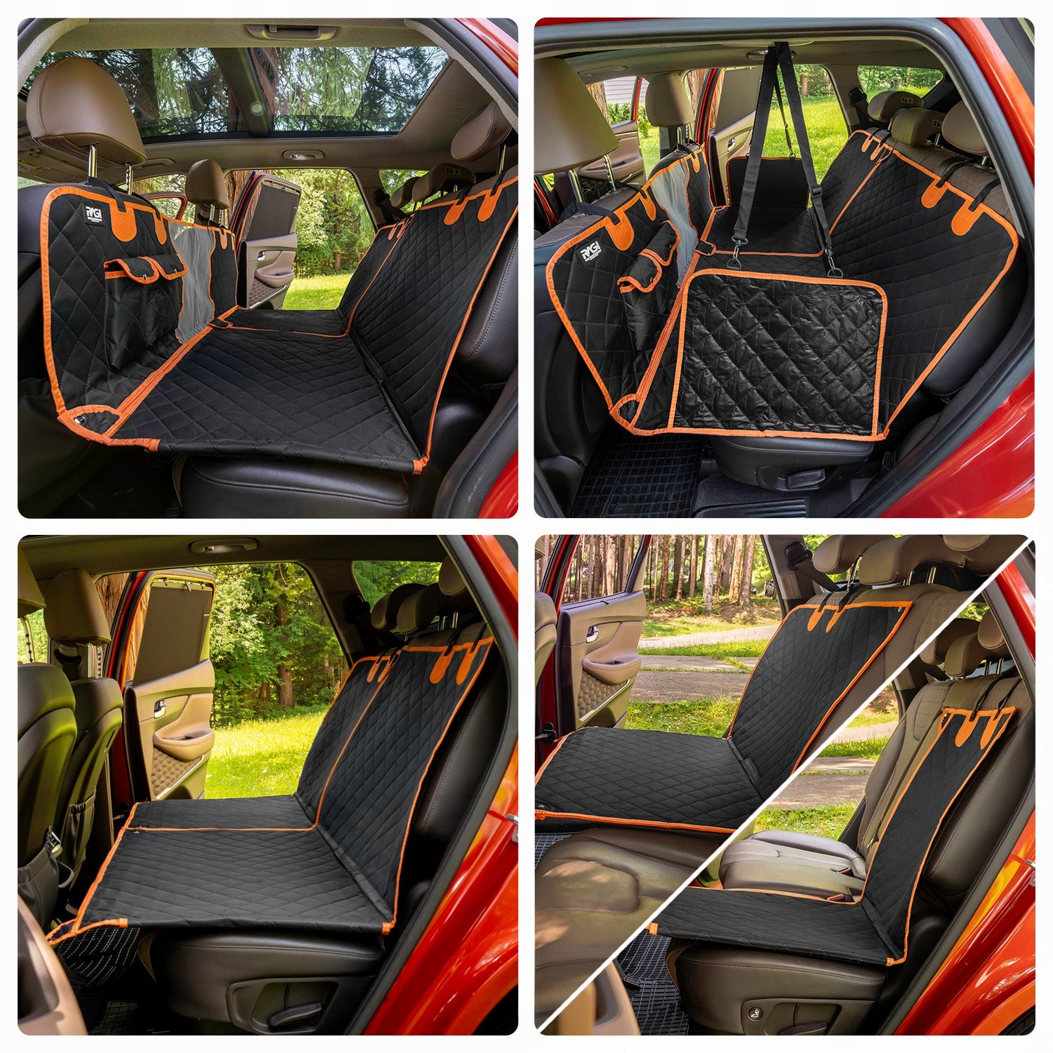 DOG MAT FOR CAR COVER UNIVERSAL CAR SEAT 4IN1 Manufacturer code Pokrowiec na tylne siedzenia dla psa kojec