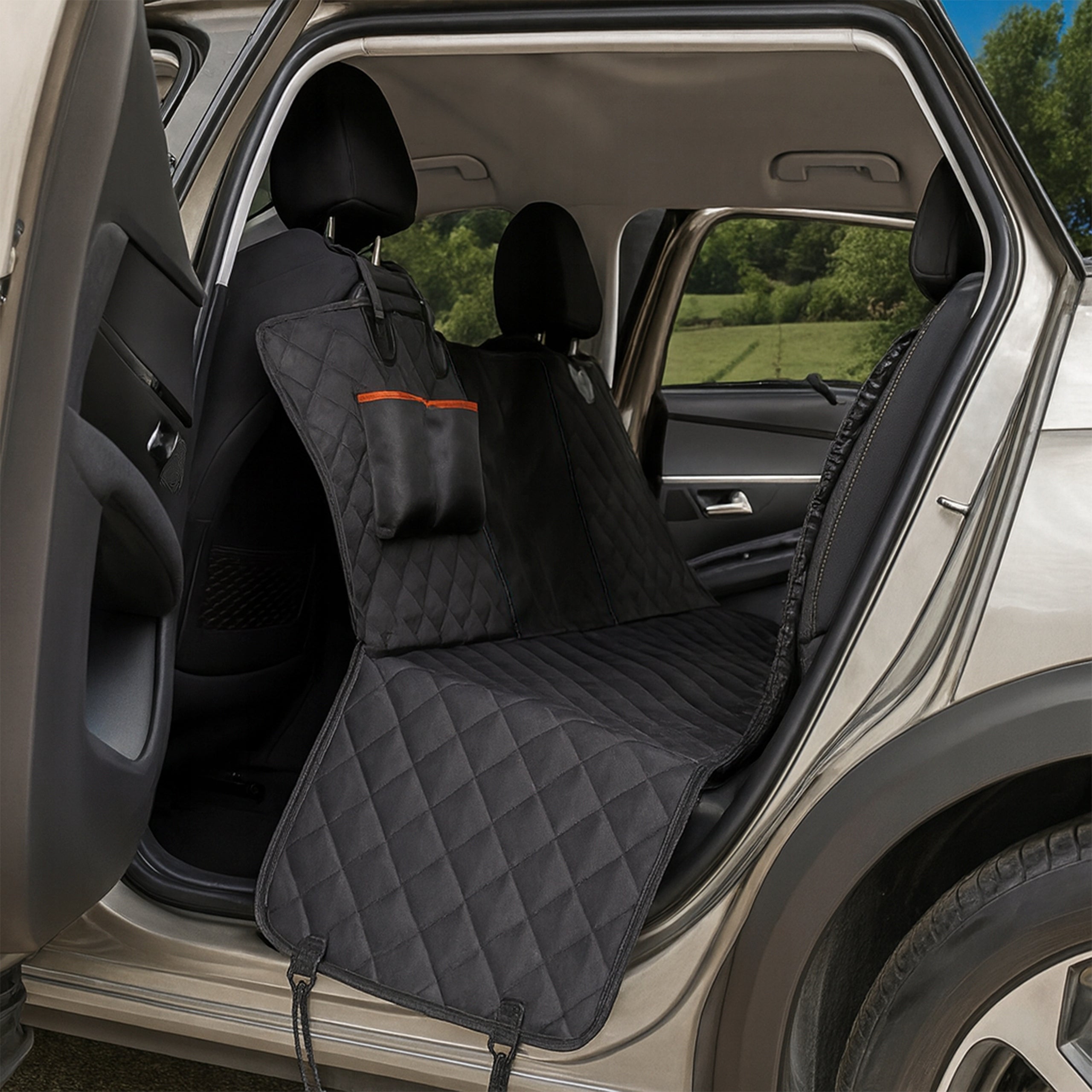DOG MAT FOR CAR SEAT WITH TRUNK LOCK CAR COVER Manufacturer code Mata ochronna do samochodu dla psa do auta