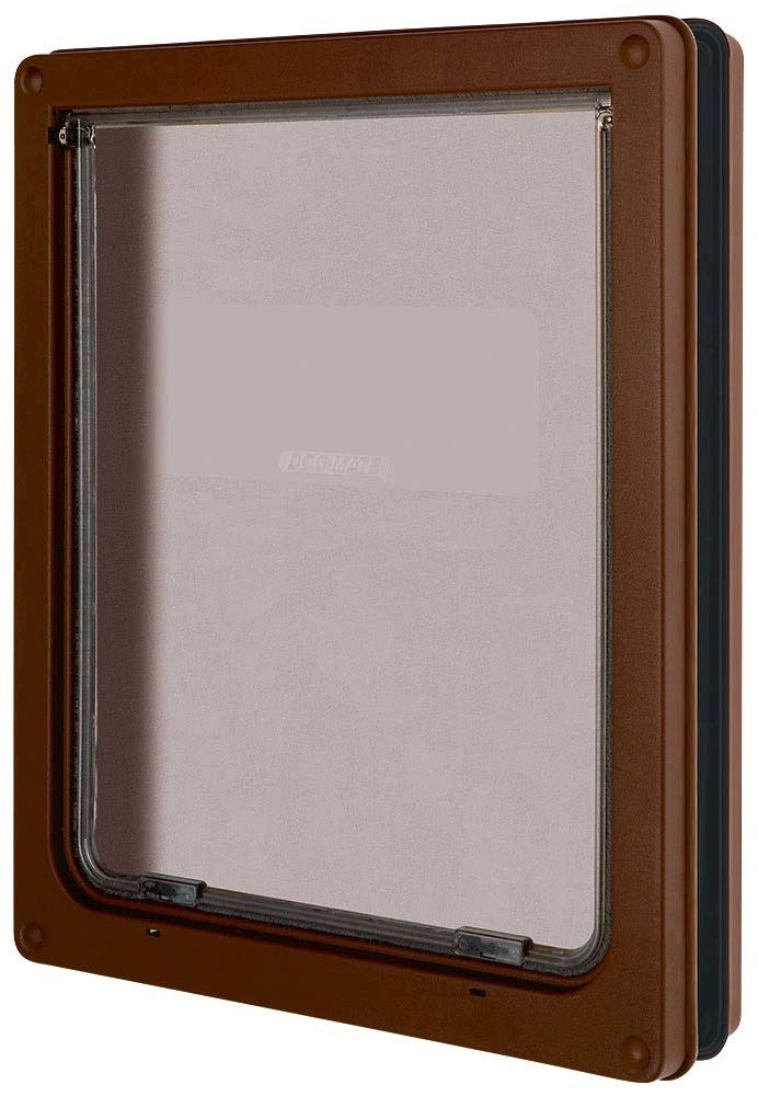 DOG MATE LOCKABLE DOOR FOR LARGE DOGS BROWN 216B