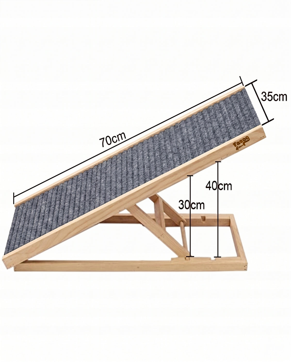 DOG RAMP Folding For Car Platform Step Degree Adjustable 70cm Manufacturer code Rampa Wspomagająca Dla Zwierząt 70cm