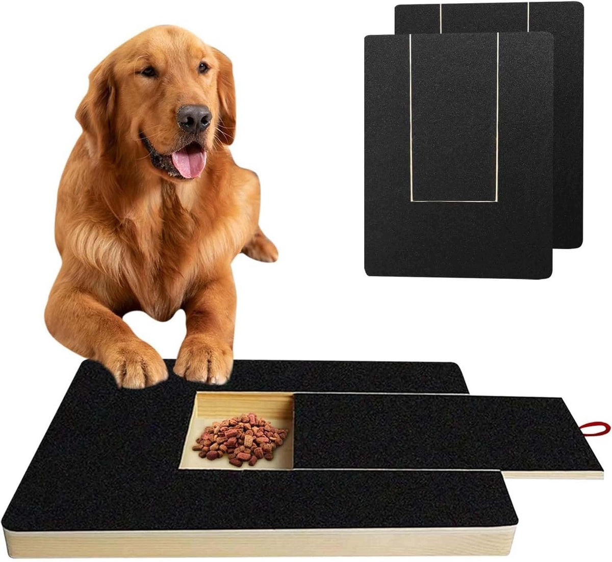 DOG SCRATCHER FOR NAILS CLAW ABRASION BOARD PLACE FOR DELICACY