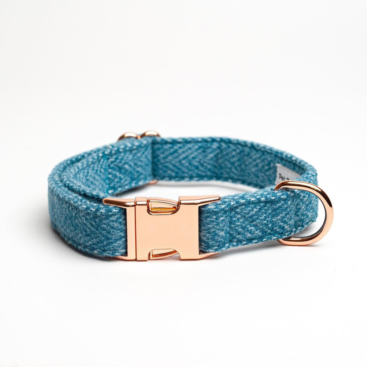 DOG SET Collar Lanyard Checkered Pouch Cotton r L Packaging status original