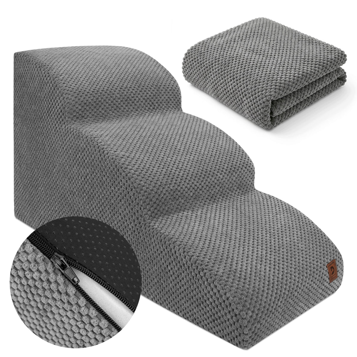 DOG STAIR COVER PET PLATFORM 3 DEGREES 60x30x40 CM