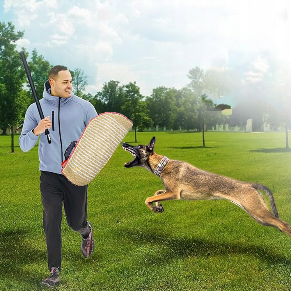 DOG TRAINING SLEEVE AGAINST BITING SLEEVES FOR DOG TRAINING TEETHERS Packaging status original