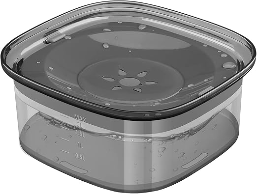 DOG WATER BOWL NON-SPILL LARGE 2L FOR TRAVEL NON-SLIP DRINKING Brand no brand