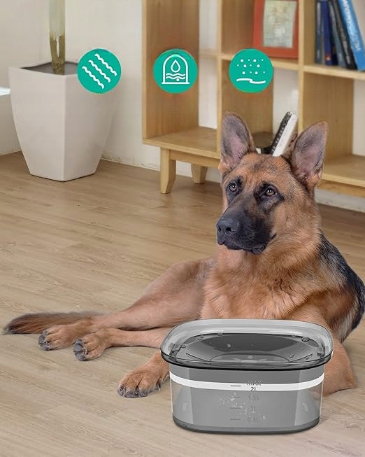 DOG WATER BOWL NON-SPILL LARGE 2L FOR TRAVEL NON-SLIP DRINKING EAN (GTIN) 5903682397114