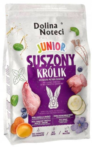 DOLINA NOTECI PREMIUM JUNIOR dry dog food RABBIT 4 kg