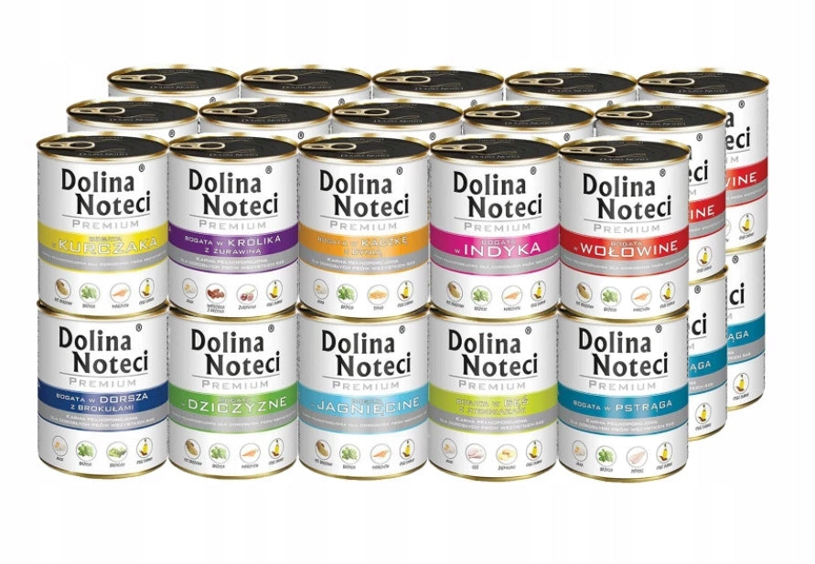 DOLINA NOTECI PREMIUM MIX OF FLAVORS dog food 30 x 800g