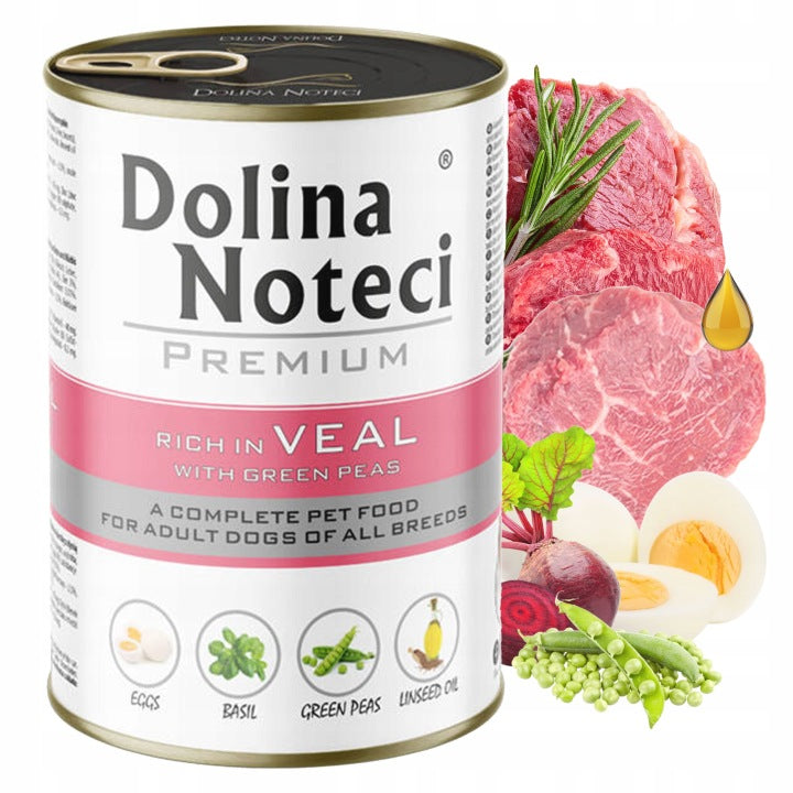 DOLINA NOTECI Premium Mix of Flavours wet dog food 24 x 400g grain-free Manufacturer code DOLINA NOTECI Premium Karma dla psa 400g