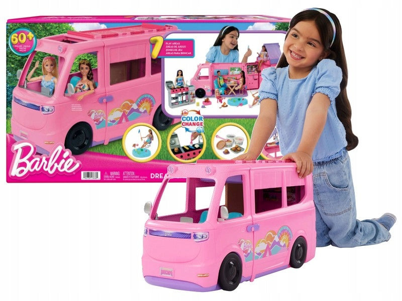 DOLL BARBIE DREAM CAMPER auto for dolls Barbie + accessories