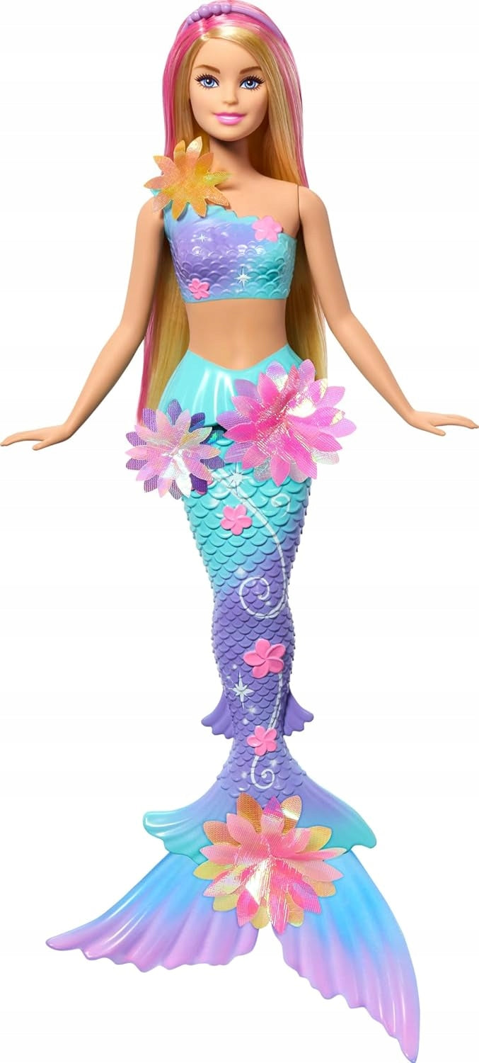 DOLL BARBIE MERMAID BLOOMING FLOWERS mermaid with magical flowers Brand Barbie