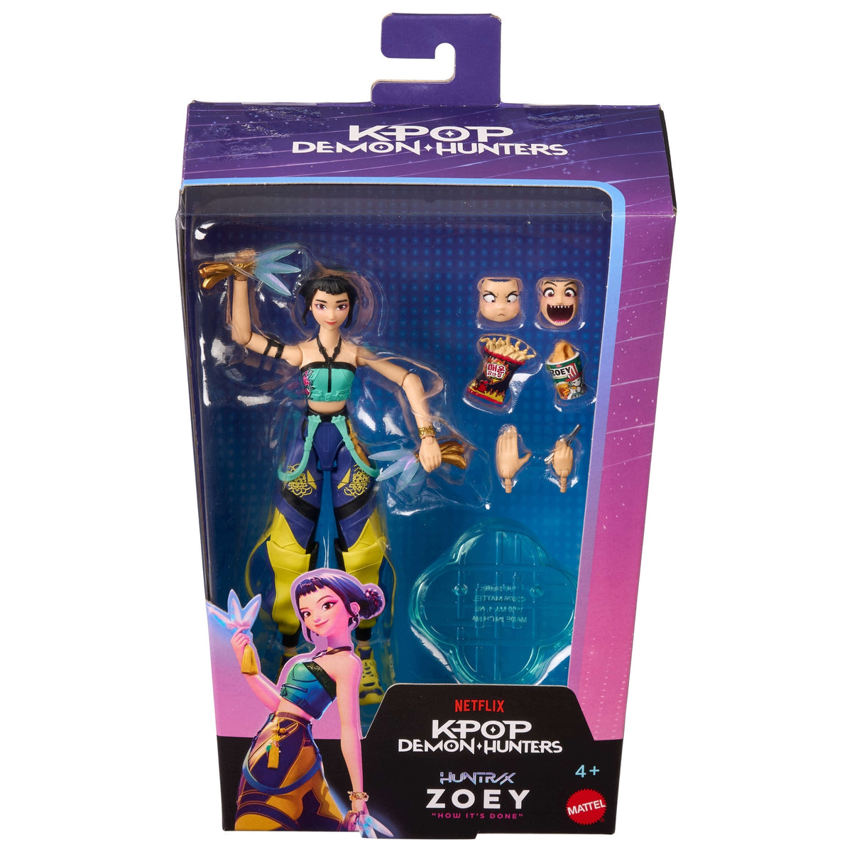 DOLL K-POP DEMON HUNTERS Huntr/x Doll 14 cm Zoey JRY32
