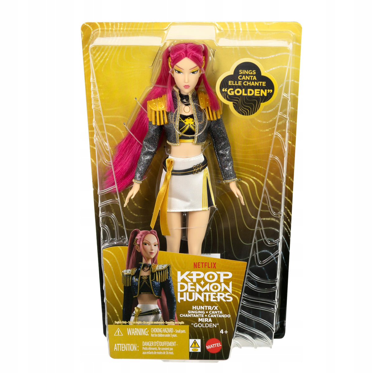 DOLL K-POP DEMON HUNTERS Huntr/x Doll Mira singing hit "Golden"