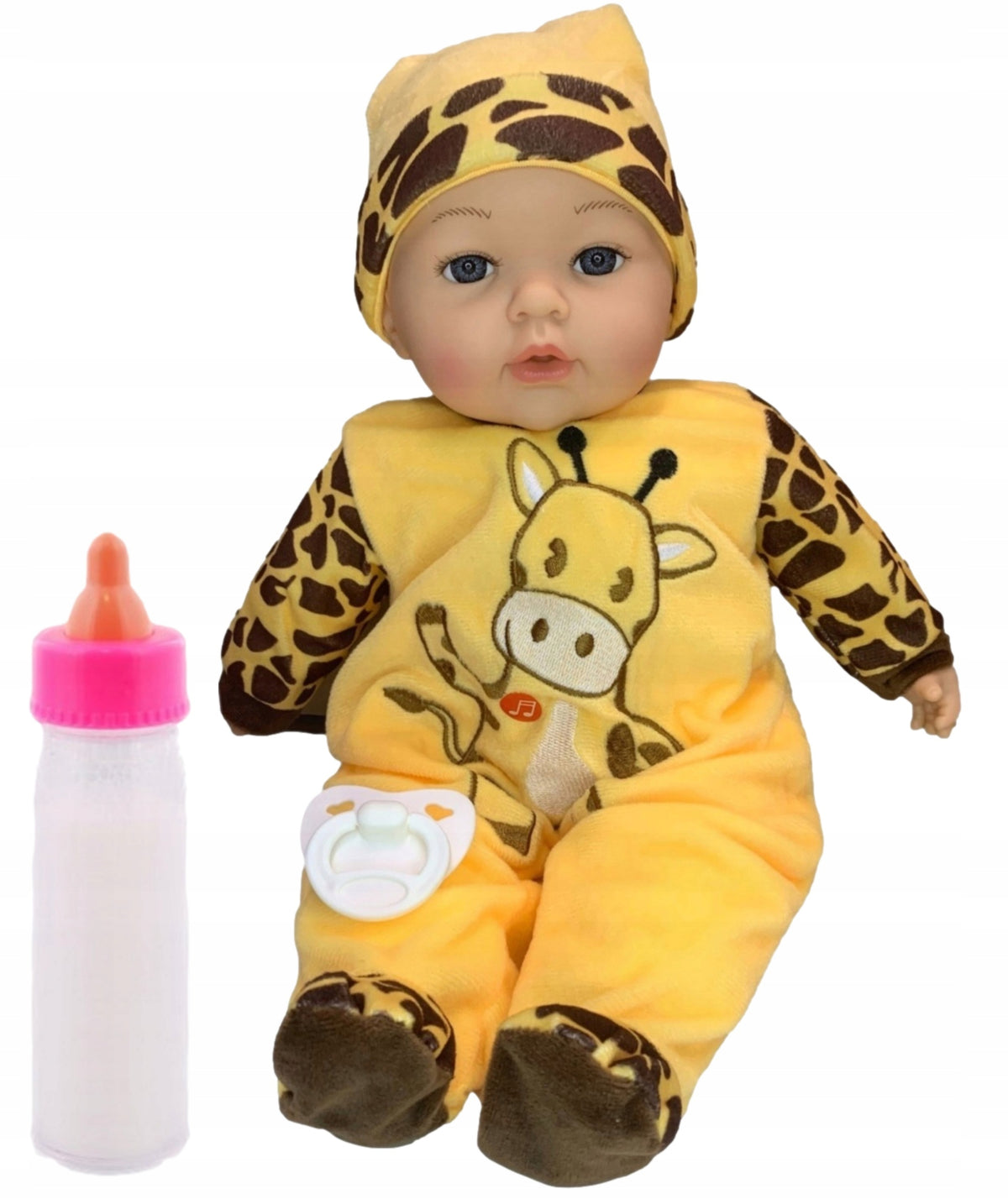 DOLL LIKE A LIVING Baby BABY Born speaks and sings Bottle Brand Adar