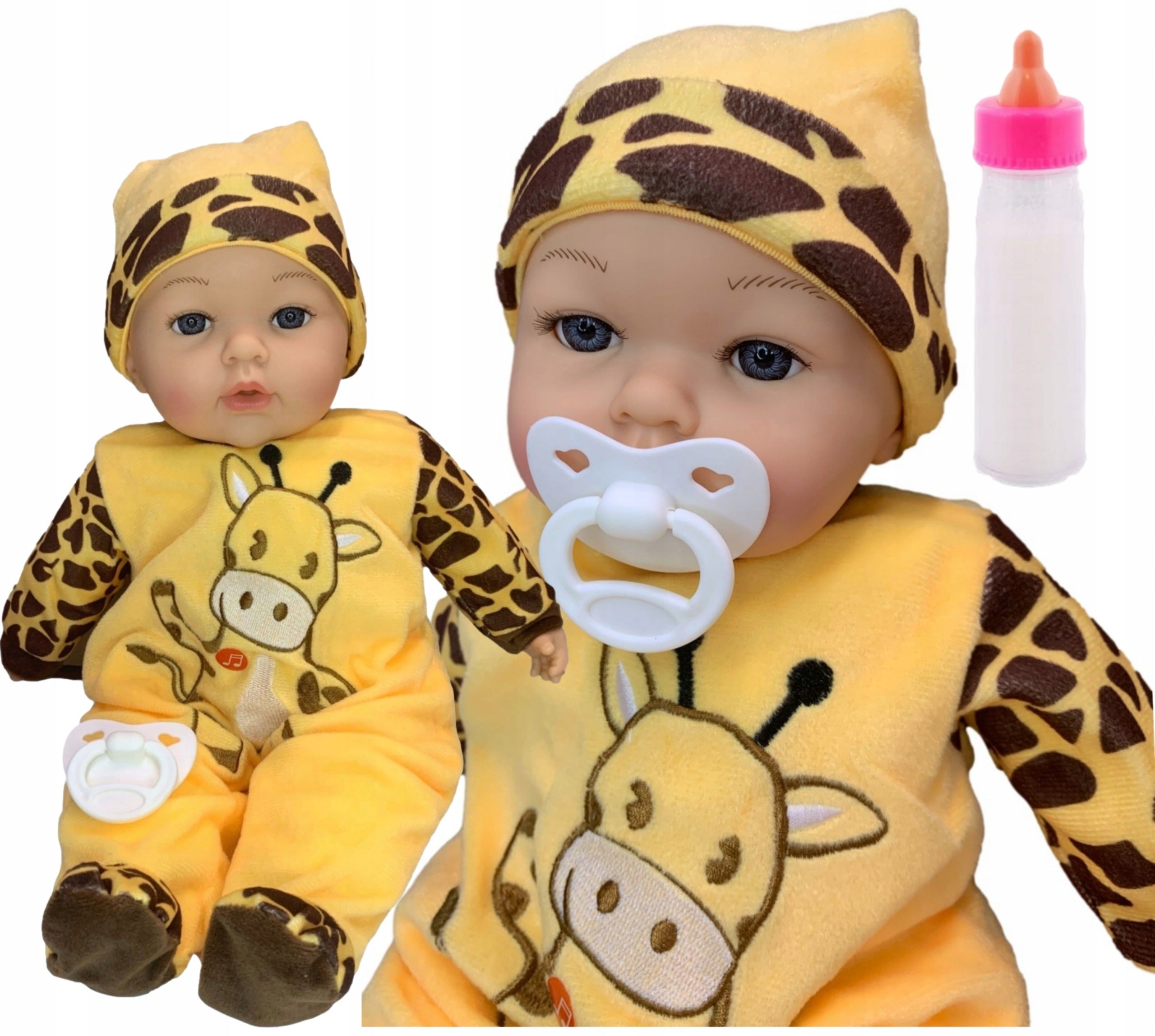 DOLL LIKE A LIVING Baby BABY Born speaks and sings Bottle