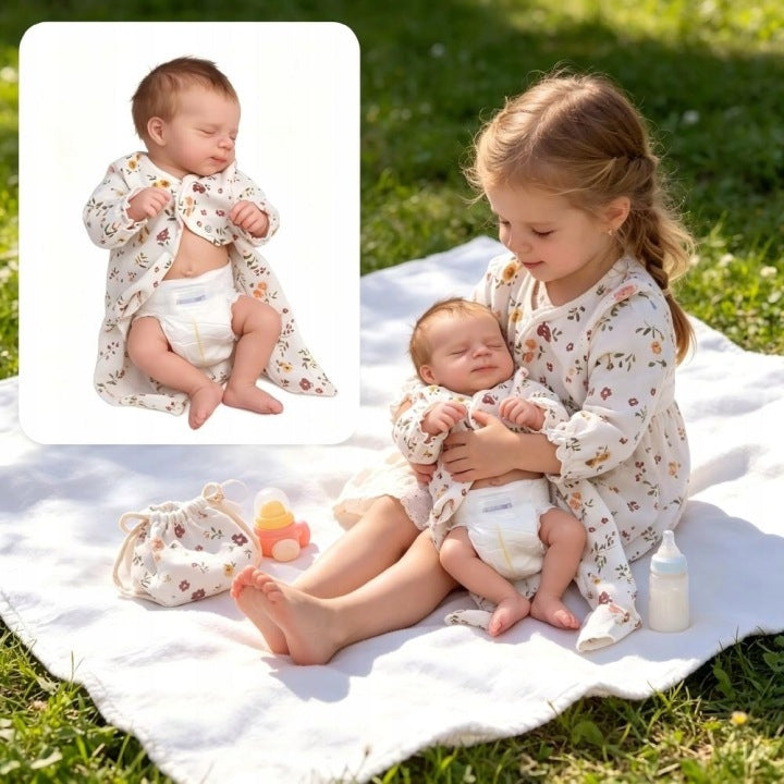 DOLL REBORN LIKE A LIVE BABY 49 CM NATURAL LOOK BABY KEIUMI GIFT Packaging status original