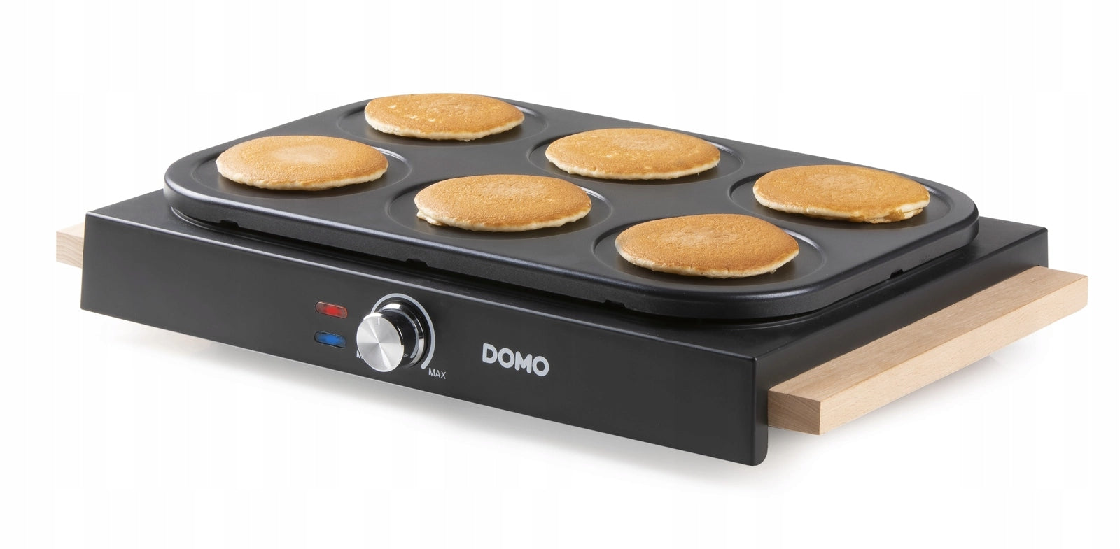 DOMO DO8717PN Elektrický lívanečník na 6 lívanců