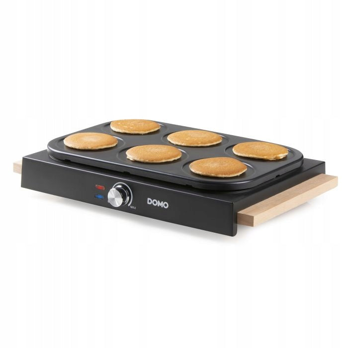 DOMO DO8719W Gourmet Set 2in1 Wok and Pancake Pan 6-Person Set