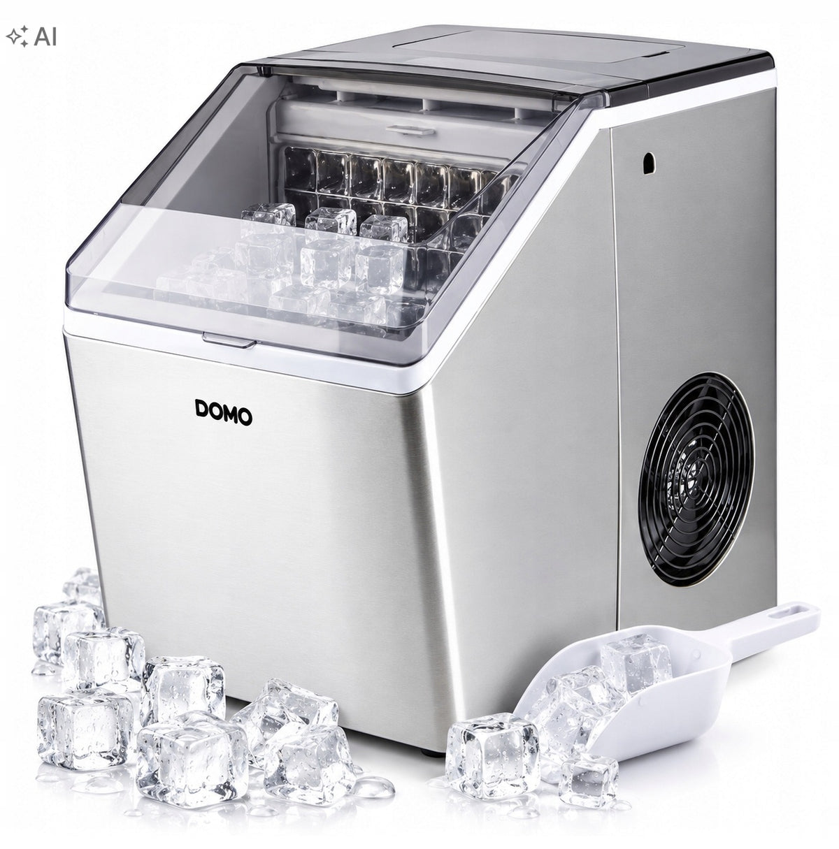 DOMO DO9301IB ice cube maker machine 20kg/24h 3,2L