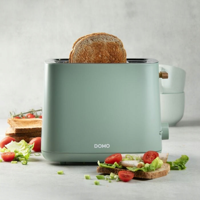 DOMO DO973T Toaster 'Wood You' – for 2 slices, 1000W, 6 degrees EAN (GTIN) 5411397170347