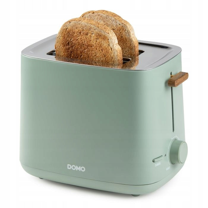 DOMO DO973T Toaster 'Wood You' – for 2 slices, 1000W, 6 degrees