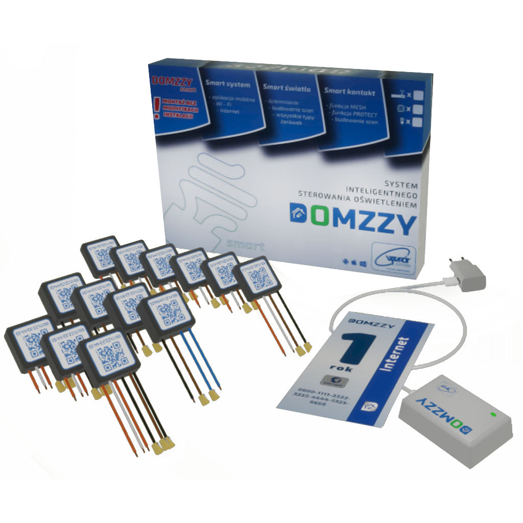 DOMZZY Smart Home - XL Starter Kit (Smart Lighting)