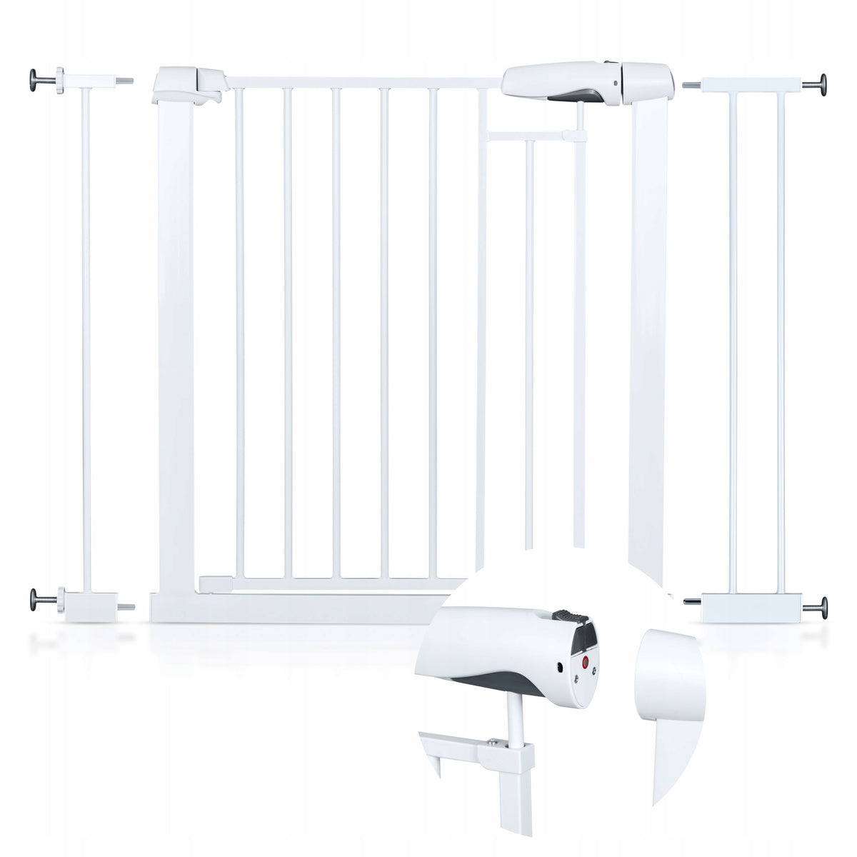 DOOR STAIR GATE PROTECTIVE BARRIER 76-104cm