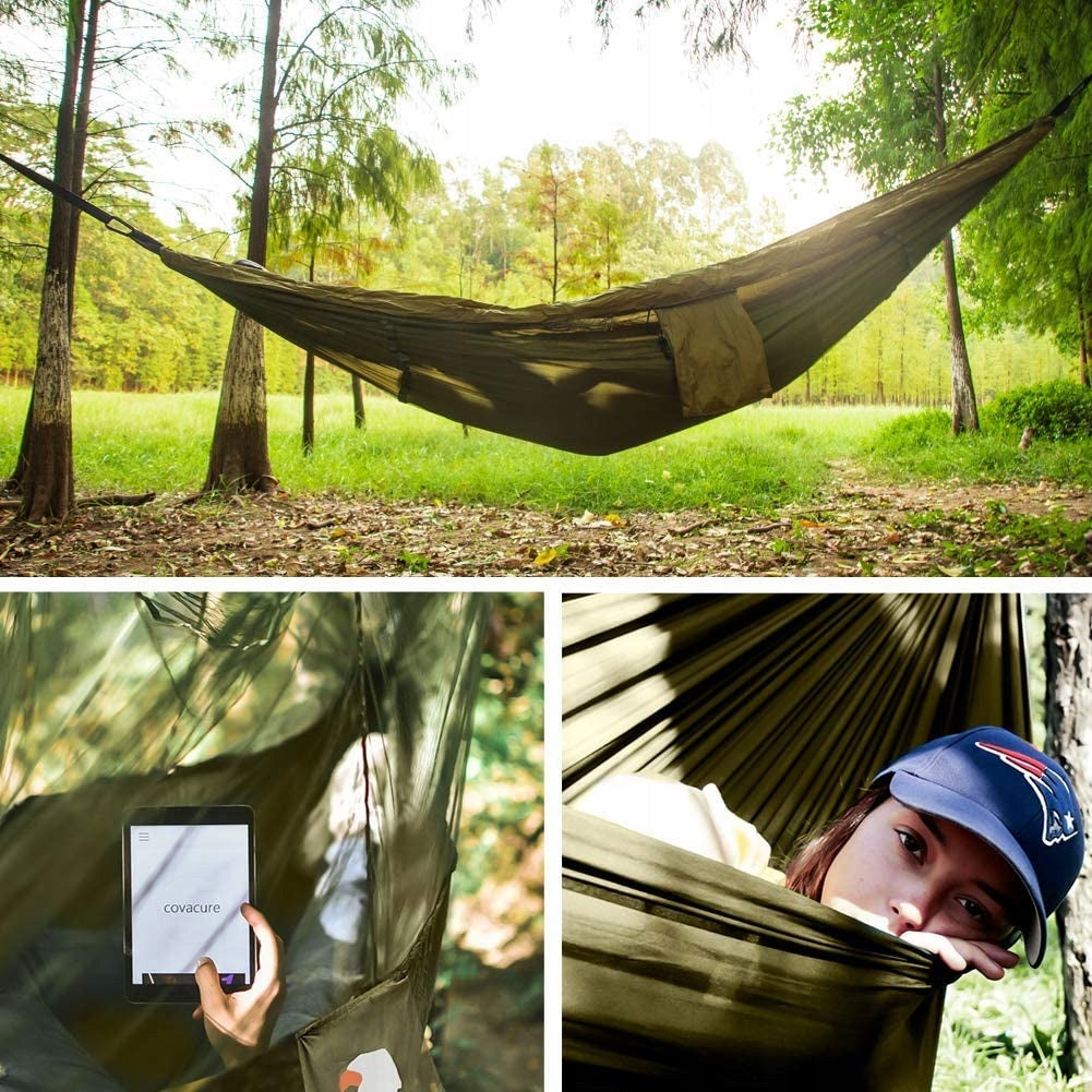 DOUBLE HAMMOCK WITH MOSQUITO NET 260x140cm TO 200KG Brand no brand