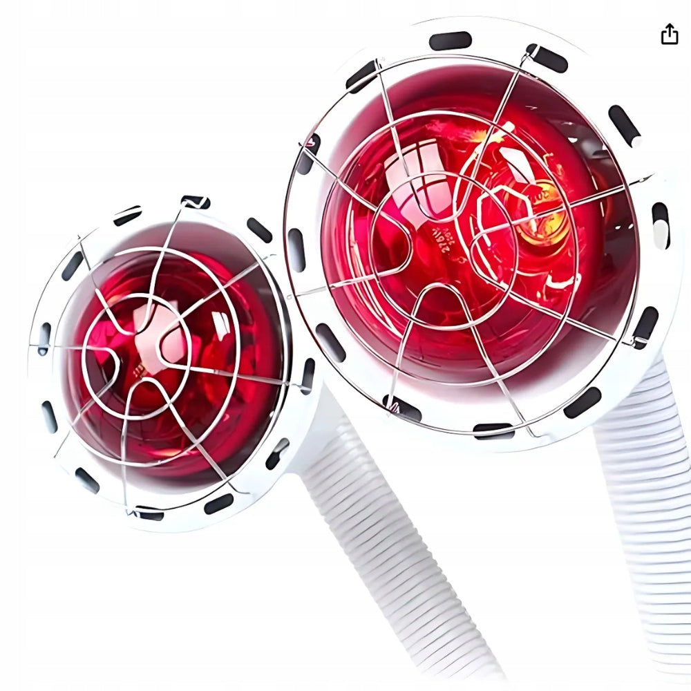 DOUBLE INFRARED REGENERATIVE HEALING LAMP 275W SOLUX ADJUSTABLE Brand no brand