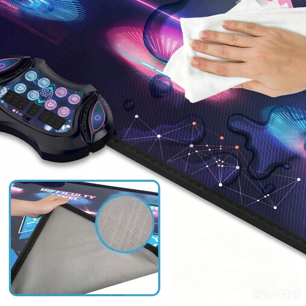 DOUBLE MUSIC MAT FOR DANCING DANCE LIGHT bluetooth sounds Minimum kid's age 3