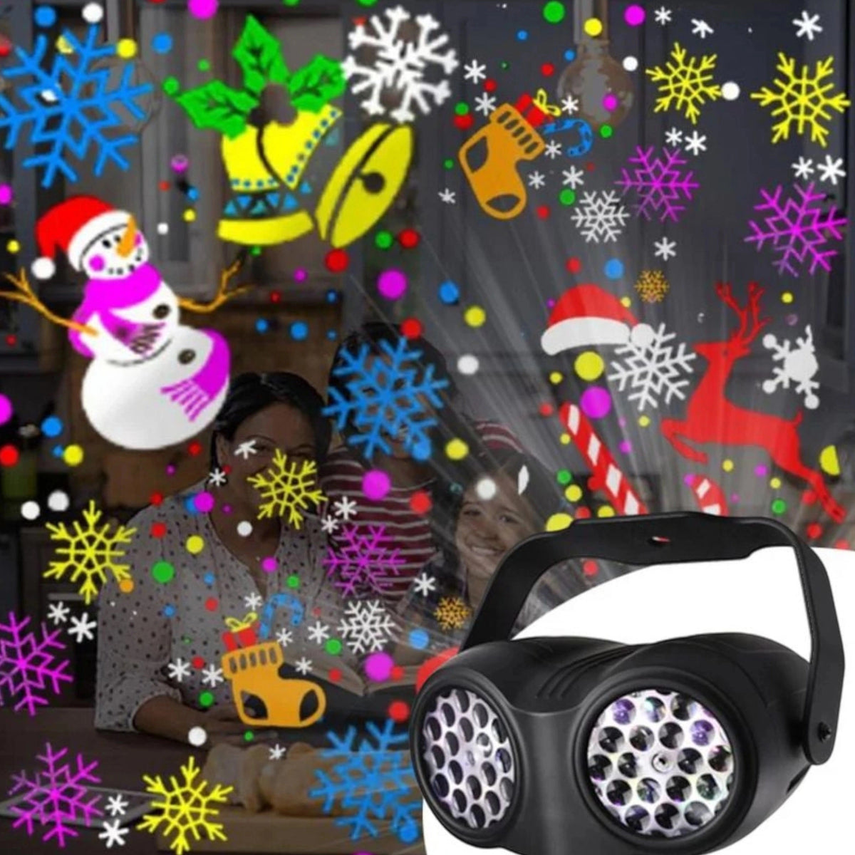 DOUBLE PROJECTOR LASER PROJECTOR FOR HOUSE LED DISPLAYS CHRISTMAS IMAGES Manufacturer code 5907419752641