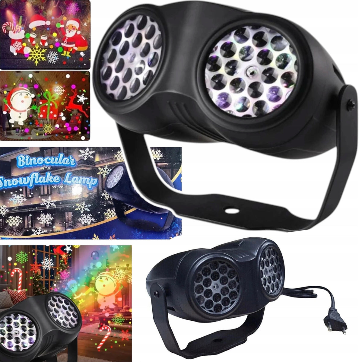 DOUBLE PROJECTOR LASER PROJECTOR FOR HOUSE LED DISPLAYS CHRISTMAS IMAGES