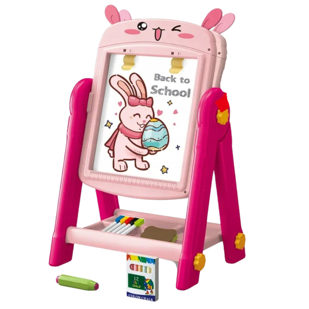DOUBLE-SIDED BOARD RABBIT CREATIVE SET AKCESORIA FOR CHILDREN ARTISTS Brand no brand
