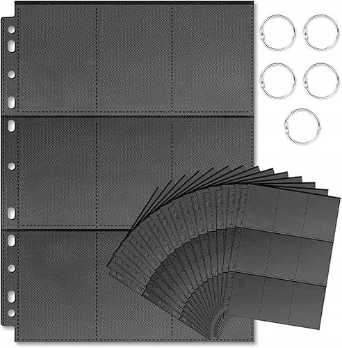 DOUBLE-SIDED COLLECTOR CARD CASE 540 PAGES