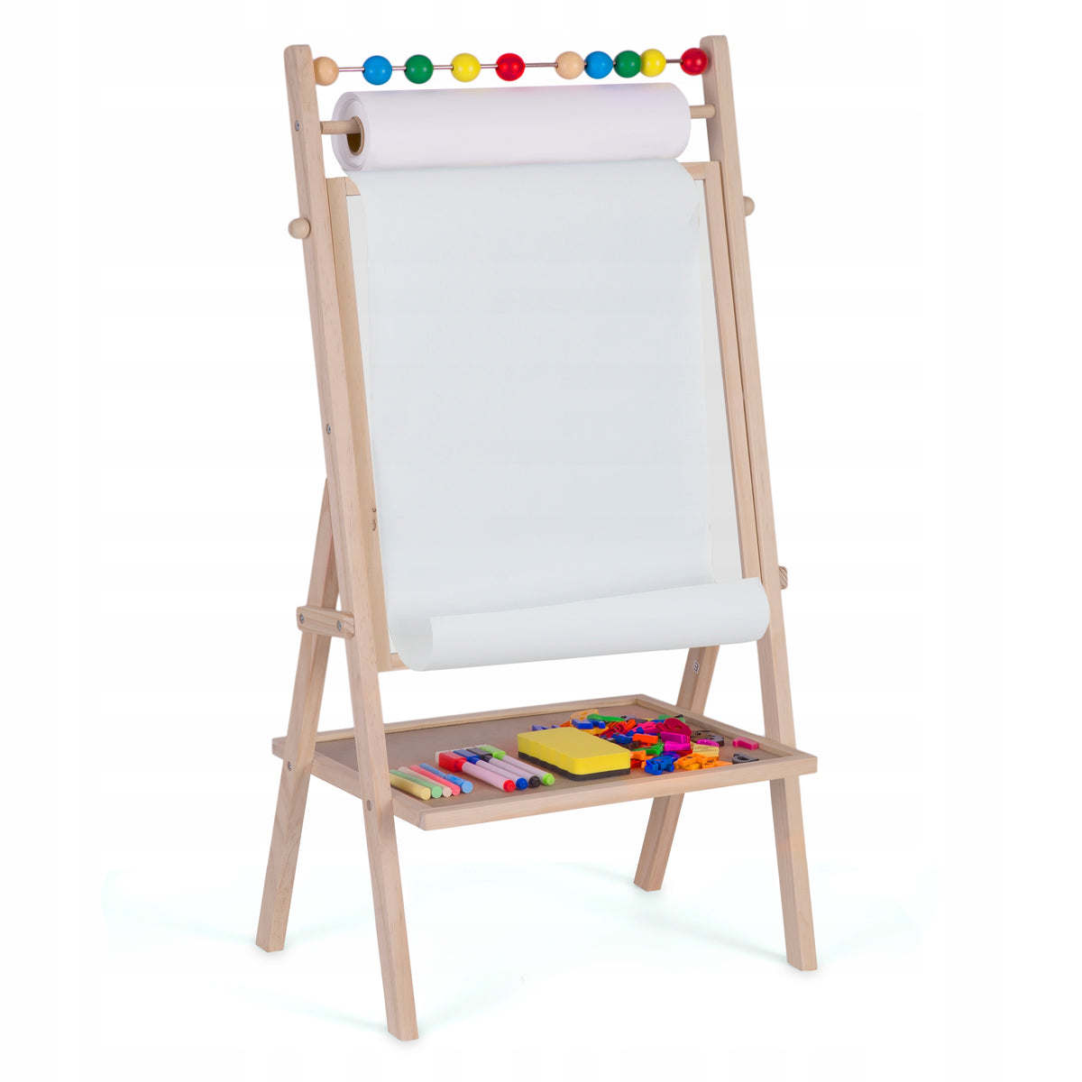 DOUBLE SIDED EDUCATIONAL MAGNETIC CHALKBOARD + PAPER AND ACCESSORIES Manufacturer code 780200