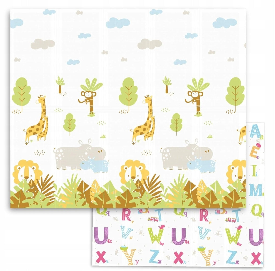 DOUBLE SIDED FOAM MAT FOR CHILDREN FOLDING 150x180 SWEETY FOX