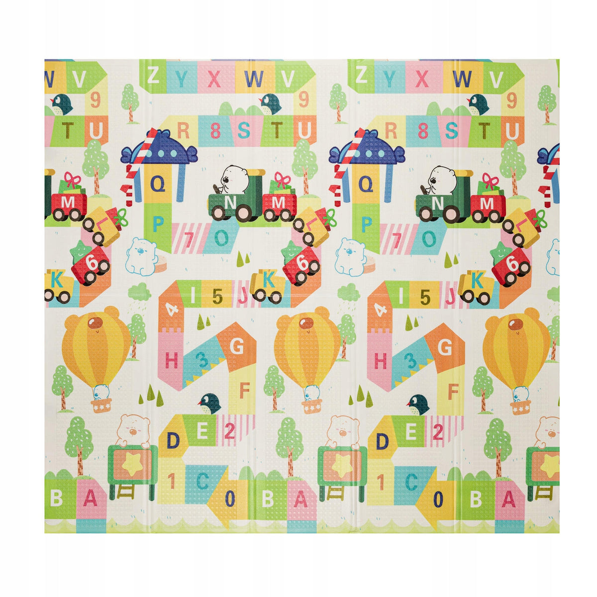 DOUBLE SIDED FOLDING FOAM EDUCATIONAL MAT FOR CHILDREN GIRAFFE 180×200 XPE Manufacturer code ME-05Z