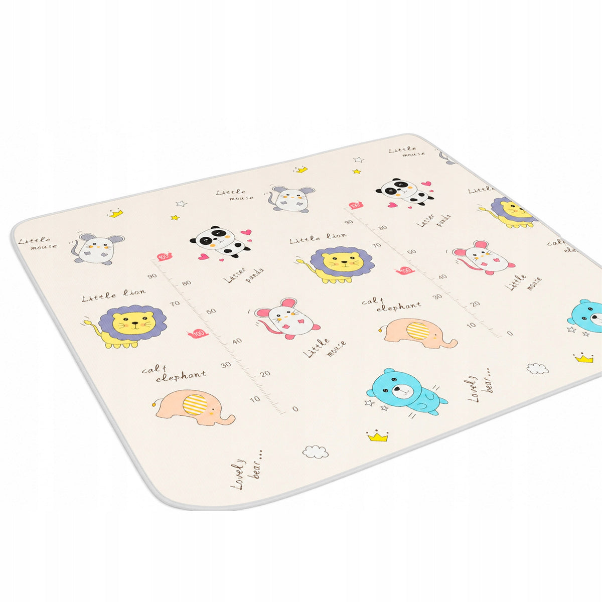 DOUBLE SIDED FOLDING FOAM SENSORY MAT FOR BABIES 200x180CM Brand no brand
