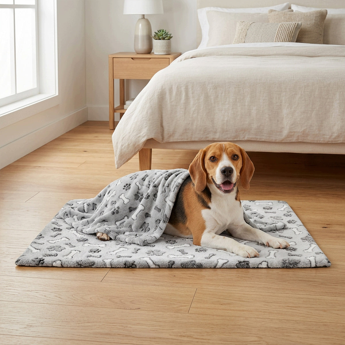 DOUBLE-SIDED MAT SOFT MATTRESS DOG BED 80x60 CM Manufacturer code MATA Dla Psa bono 80x60 cm - 41468
