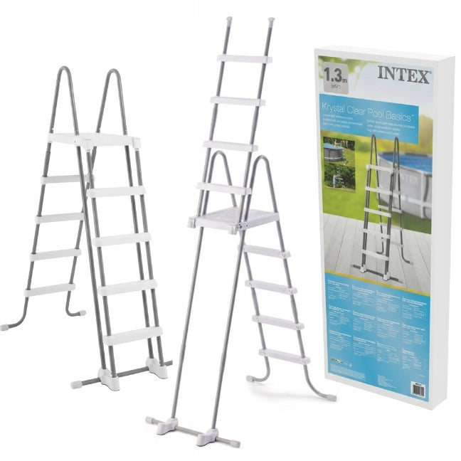 DOUBLE-SIDED POOL LADDER 132CM INTEX 28077