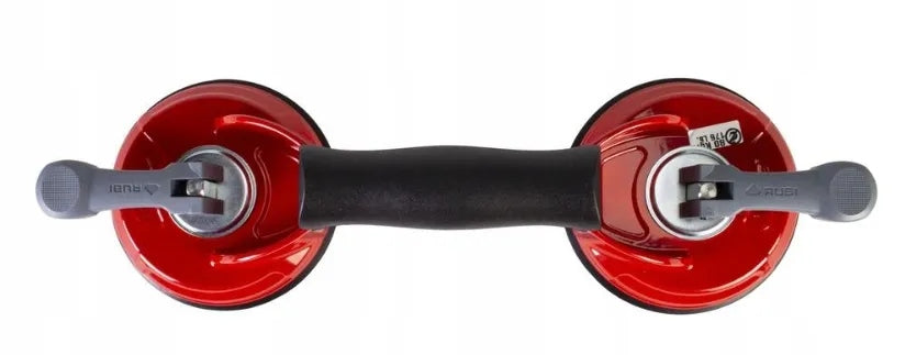 DOUBLE SUCTION CUP FOR SMOOTH SURFACES LIFTING CAPACITY UP TO 80KG 66900 RUBI Manufacturer code 66900