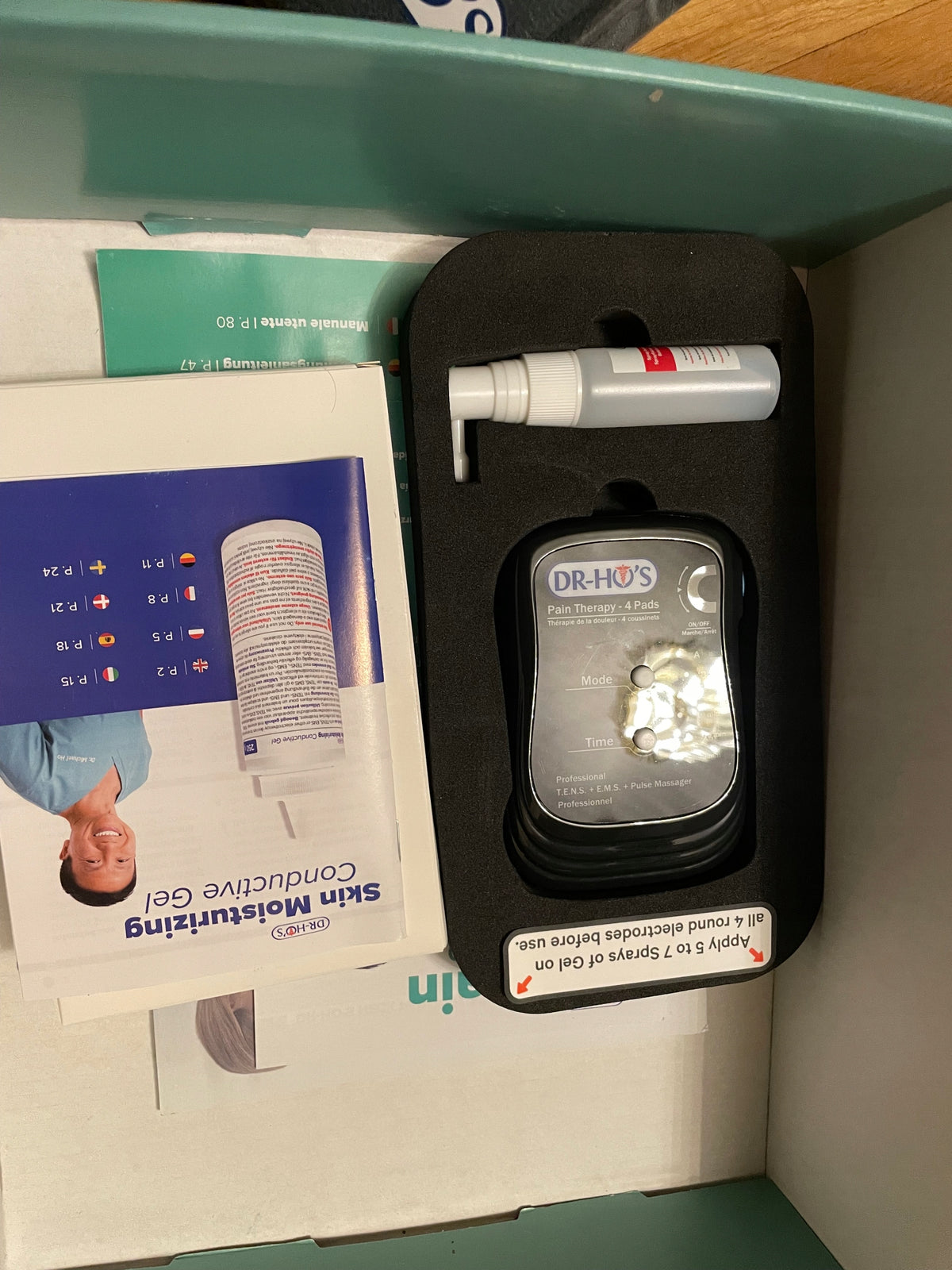 DR-HO's neck pain pro neck, back and neck massager Manufacturer code V07982