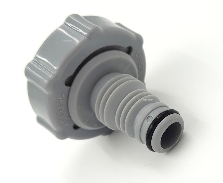 DRAIN VALVE NUT FOR DRAINING WATER FROM THE POOL CONNECTOR FOR GARDEN HOSE