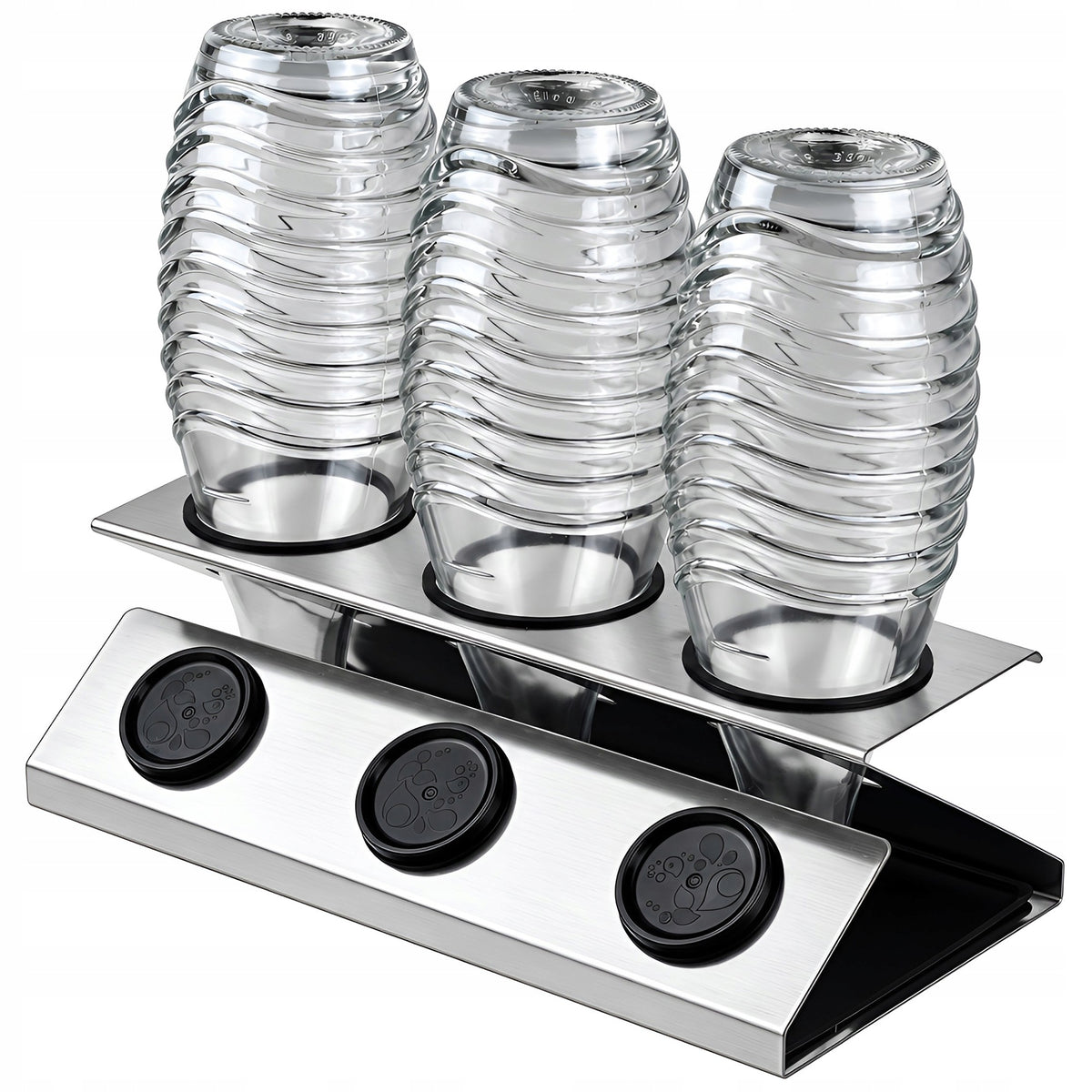 DRAINER FOR BOTTLES AND CAPS FOR STREAM CRYSTAL SATURATOR SPINEL SODA