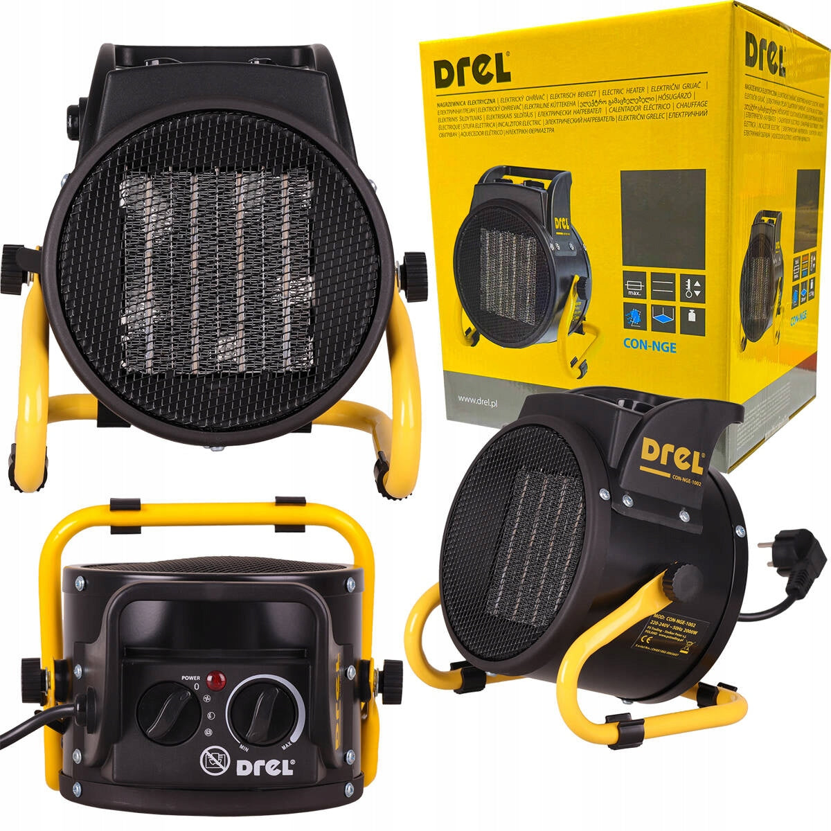 DREL Blower apron electric heater 2 kW 230V CON-NGE-1002