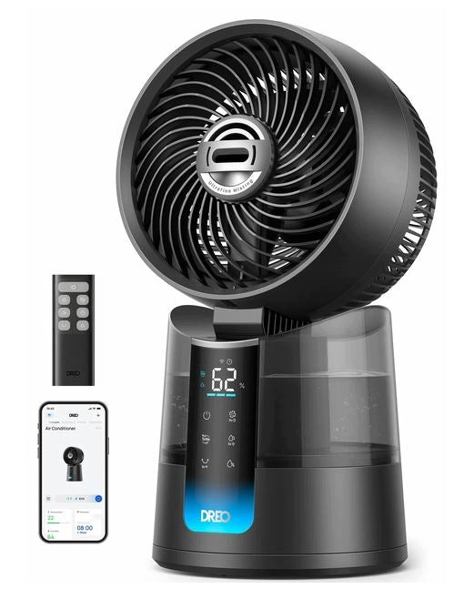 DREO DR-HEC006S Turbo Misting Fan 516S Water MIST Fan