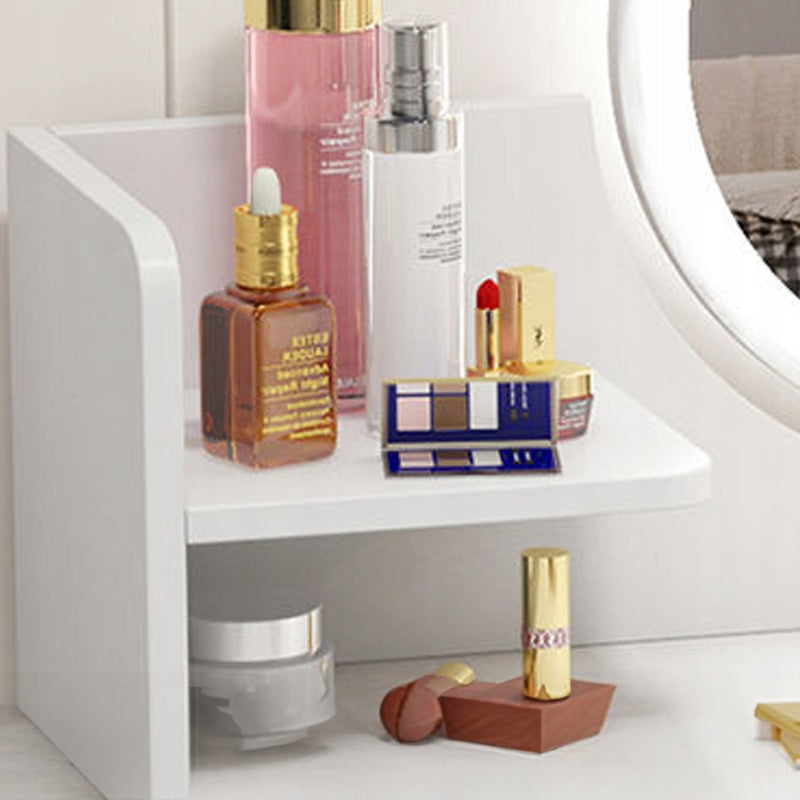 DRESSING TABLE COSMETIC WITH MIRROR MAKEUP WHITE WITH DRAWERS LOFT MAKEUP LARGE Manufacturer code TOALETKA KOSMETYCZNA Z LUSTREM MAKIJAŻ