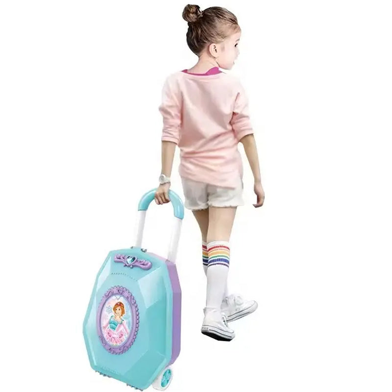 DRESSING TABLE FOR GIRLS 2in1 Cosmetics Jewelry Dryer SUITCASE MATADI EAN (GTIN) 5906546510483
